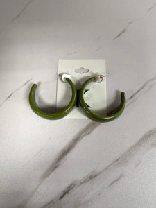 Olive hoops