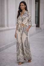 Load image into Gallery viewer, Abstract Botanical Pants Set