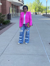 Load image into Gallery viewer, Wide Leg Rigid Jeans