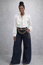 Load image into Gallery viewer, Ruffled Neck Blouse