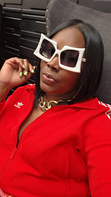 Sharp Boxy Sunglasses
