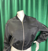Load image into Gallery viewer, Satin Bomber Jacket
