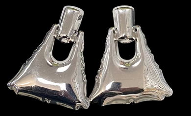 Silver Clip on Earrings