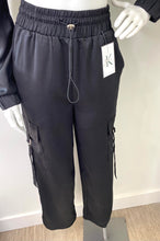 Load image into Gallery viewer, Satin Drawstring Cargo Pants