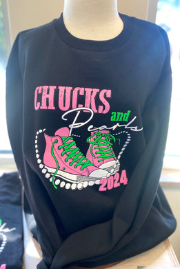 Chucks & Pearls Sweatshirt