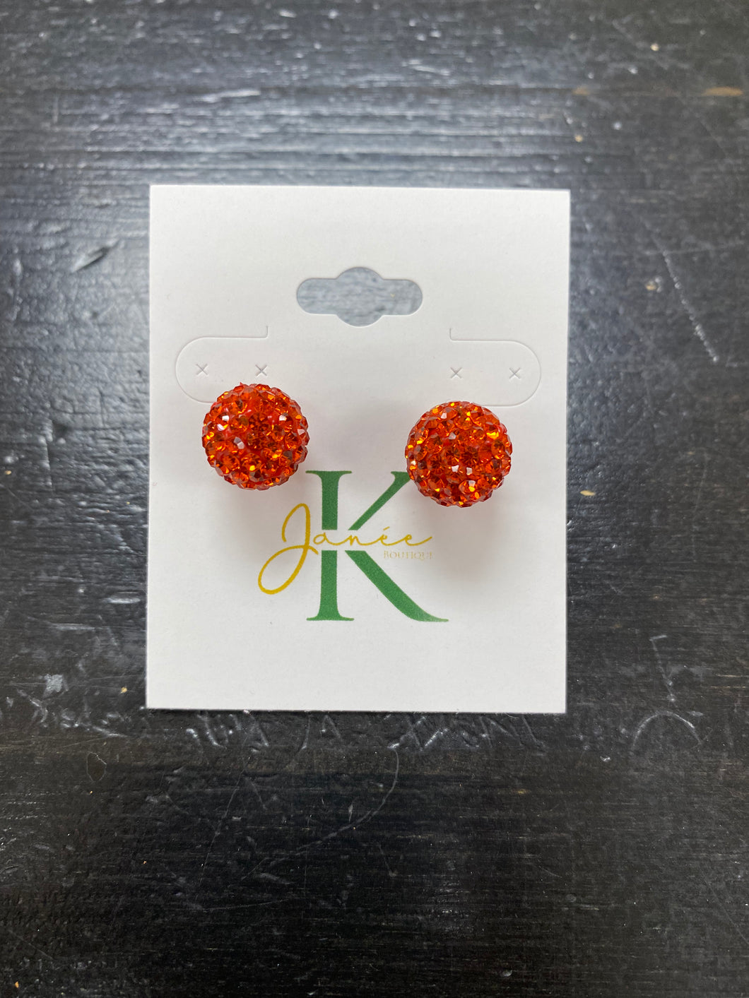 Embellished Ball Studs