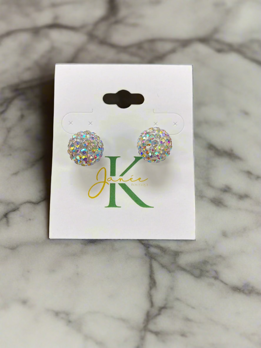 Embellished Ball Studs