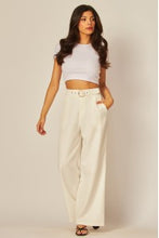 Load image into Gallery viewer, Pearl Buckle Trouser Pants