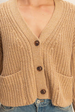 Load image into Gallery viewer, Oversized Ribbed Cardigan