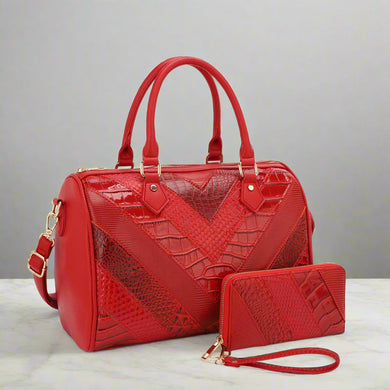 Croc Boston Bag
