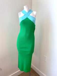 Colorblock dress