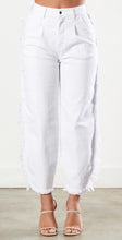 Load image into Gallery viewer, White Slouchy Jeans