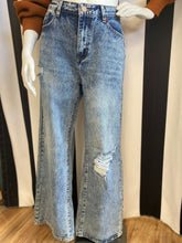 Load image into Gallery viewer, Wide Leg Denim Jeans